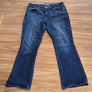 LEVI'S 515 Bootcut Dark Wash Jeans Womens Size 12